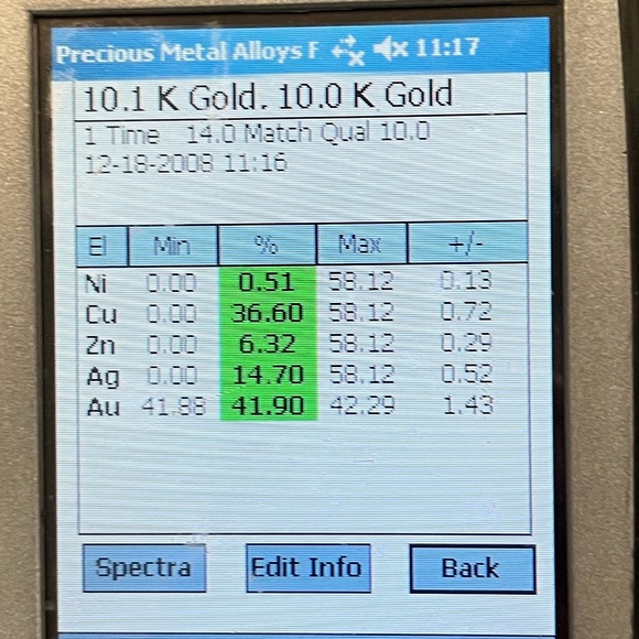 Tested Vintage Solid 10K Yellow Gold Thin Plain Bangle Bracelet 4mm 4.5 grams - Picture 5 of 6